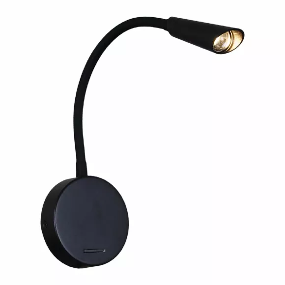 Гибкое бра Reluce 86204-9.2-001MN LED5W BK, Современный, Черный Гибкое бра Reluce 86204-9.2-001MN LED5W BK, Современный, Черный