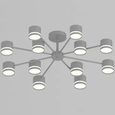 Люстра на штанге Reluce 89730-0.3-12 GX53 GREY