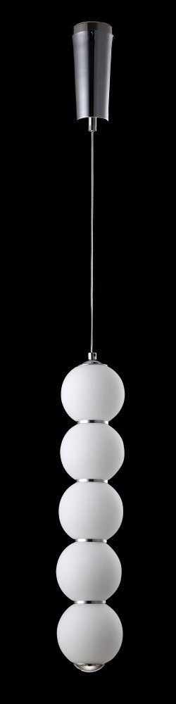 Подвесной светильник Crystal Lux Desi DESI SP5 CHROME/WHITE