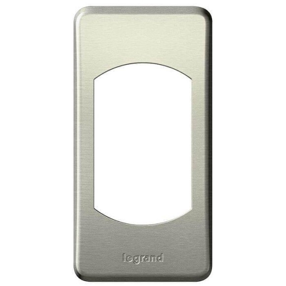 Рамка 1-постовая Legrand Celiane титан 068900