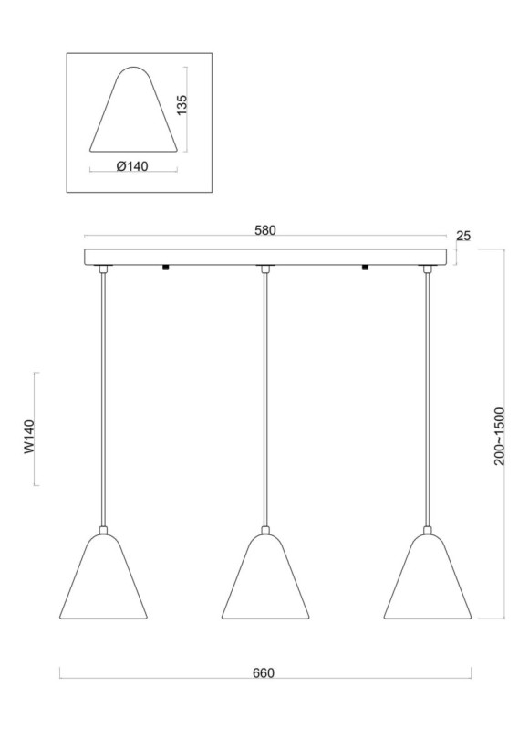 Подвесной светильник Freya Falke Market FR8004PL-03WG