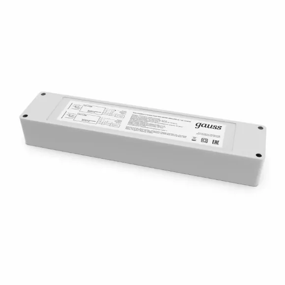 Блок аварийного питания Gauss Universal 20Вт DC220-240В IP40 997911024 Блок аварийного питания Gauss Universal 20Вт DC220-240В IP40 997911024