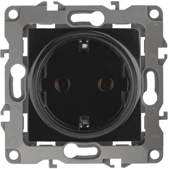 Розетка ЭРА 12 2P E Schuko 16A 250V 12-2001-06 Б0014686