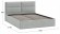 Кровать двуспальная Глосс с ПМ Тип 1 TRI_240724