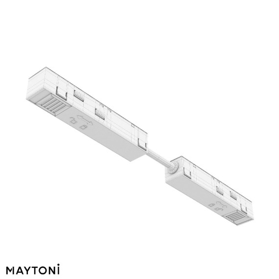 Коннектор питания прямой гибкий Maytoni Exility TRA034CPC-42W-5