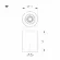 Накладной светильник Arlight SP-FOCUS-R110-18W Warm3000 054863