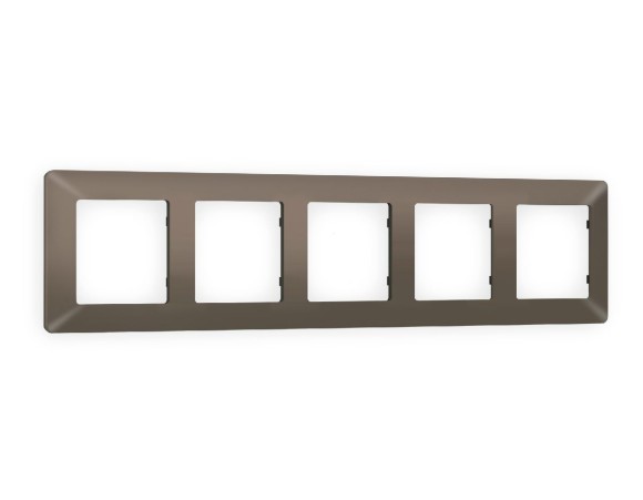 Рамка пятиместная Ambrella Volt Line AF110635