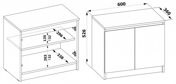 Тумба для обуви ТП-11 SK_4680212012495