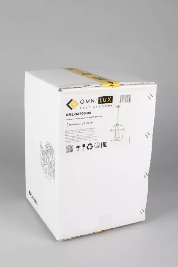 Подвесная люстра Omnilux OML-94706-04, Золото, Металл, Современный стиль, упаковка Подвесная люстра Omnilux OML-94706-04, Золото, Металл, Современный стиль, упаковка