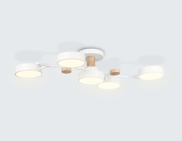 Потолочная светодиодная люстра с пультом управления Ambrella Light LineTech FL4834