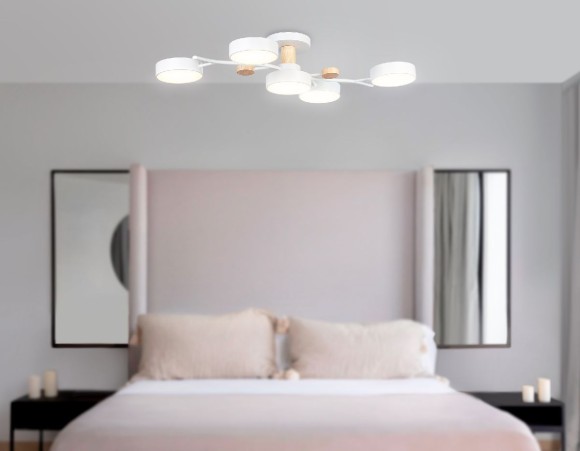 Потолочная светодиодная люстра с пультом управления Ambrella Light LineTech FL4834