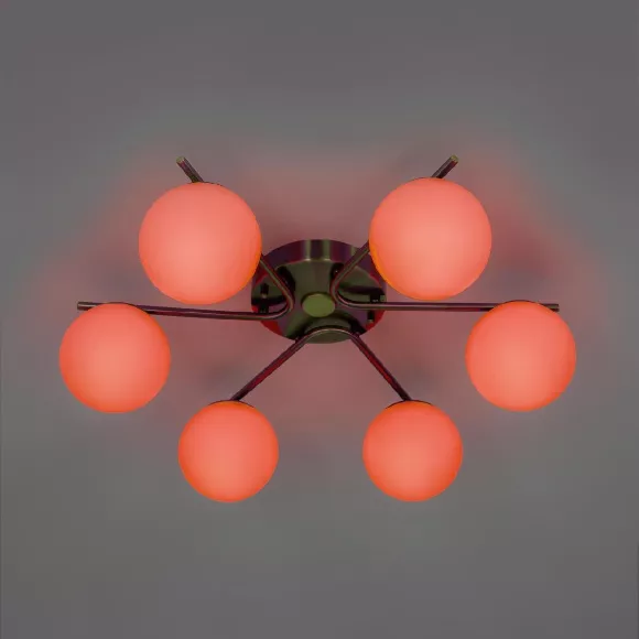 Потолочная люстра Citilux Адам смарт CL228A163, RGB