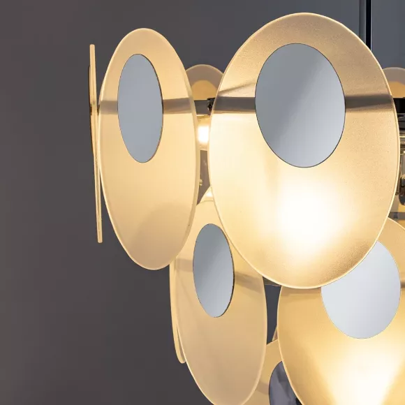 Подвесная люстра Arte Lamp Rosabella A4067LM-7CC, крупный план Подвесная люстра Arte Lamp Rosabella A4067LM-7CC, крупный план