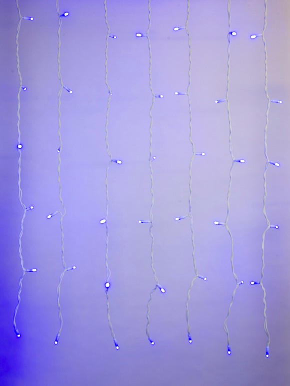 Уличная светодиодная гирлянда (UL-00001358) Uniel занавес 220V синий ULD-C2030-240/TWK BLUE IP67