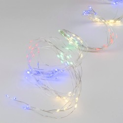 Уличная светодиодная гирлянда (UL-00007284) Uniel Лучи росы 220V разноцветный ULD-E0200-200/STA Multi IP44