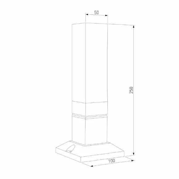 Ландшафтный светильник Elektrostandard 1536 TECHNO LED 3000K чёрный 4690389219207 a072068 Ландшафтный светильник Elektrostandard 1536 TECHNO LED 3000K чёрный 4690389219207 a072068