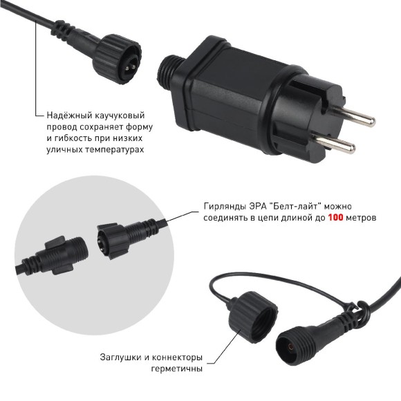 Уличная гирлянда ЭРА ERABL-MK3 Б0047957
