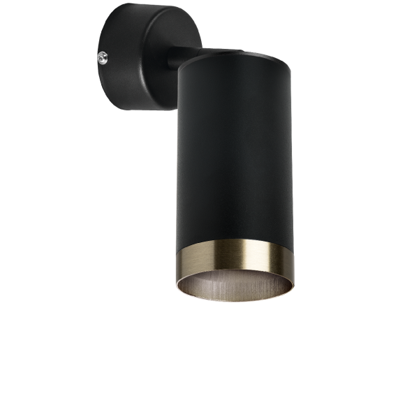 Спот Lightstar RULLO RB437431, GU10, 50W, черный