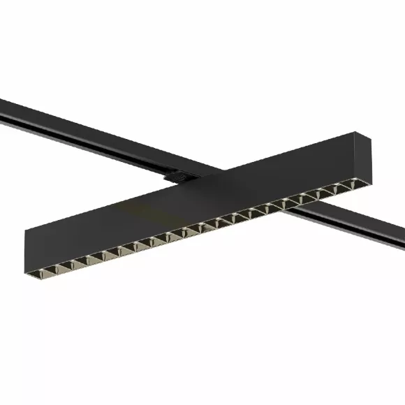 Трековый однофазный светильник Denkirs Edder DK6634-BK, вид сбоку