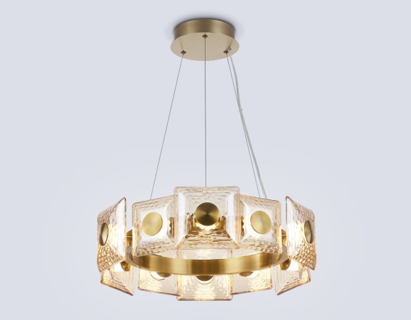 Подвесная светодиодная люстра Ambrella Light Crystal LH31021