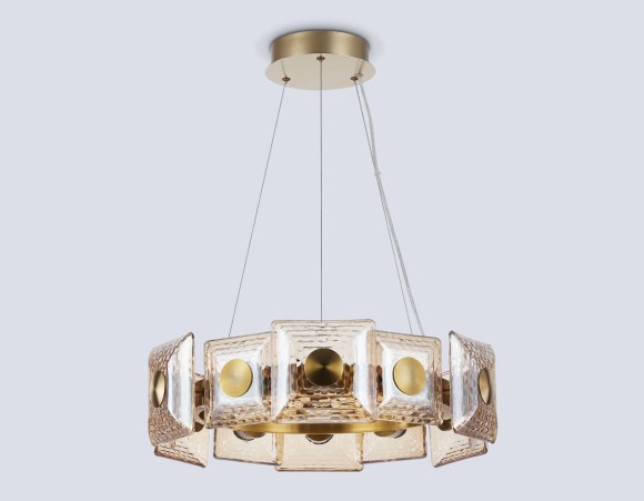 Подвесная светодиодная люстра Ambrella Light Crystal LH31021