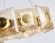 Подвесная люстра Ambrella Light High Light Crystal LH31021, Латунь, Янтарный, Теплый белый, крупный план