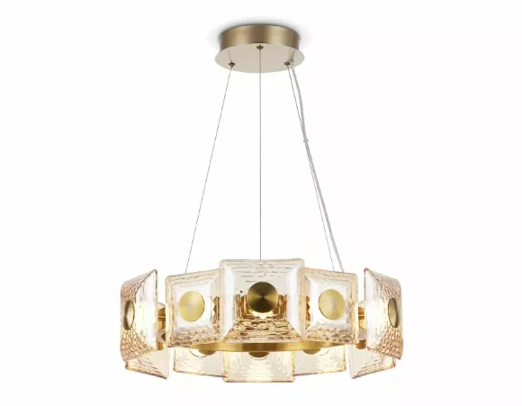 Подвесная люстра Ambrella Light High Light Crystal LH31021, 3000, Теплый белый, 80