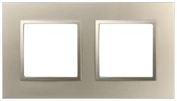 Рамка для розеток и выключателей на 2 поста Эра 14-5012-04 Б0060579