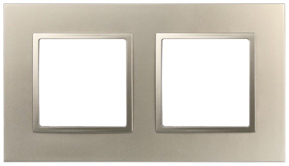 Рамка для розеток и выключателей на 2 поста Эра 14-5012-04 Б0060579