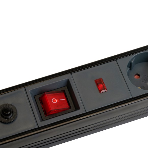 Сетевой фильтр 4-местный с/з Stekker Techno HM22-41-05 50158