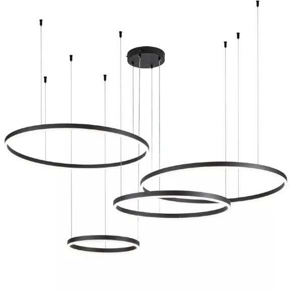 Подвесная люстра Indigo Galass 14001/4P Black V000034L Подвесная люстра Indigo Galass 14001/4P Black V000034L