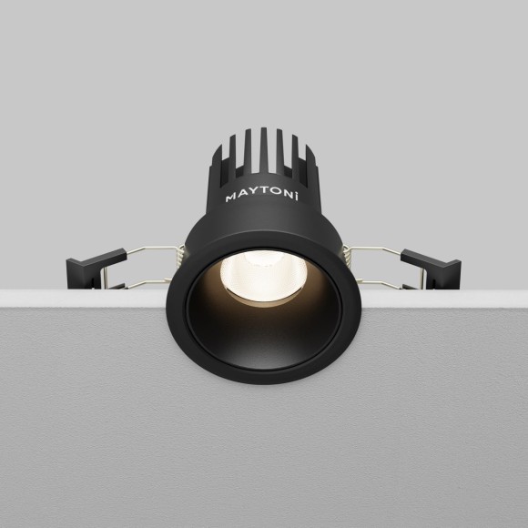 Встраиваемый светильник Maytoni Dip DL115-10W-4K-B