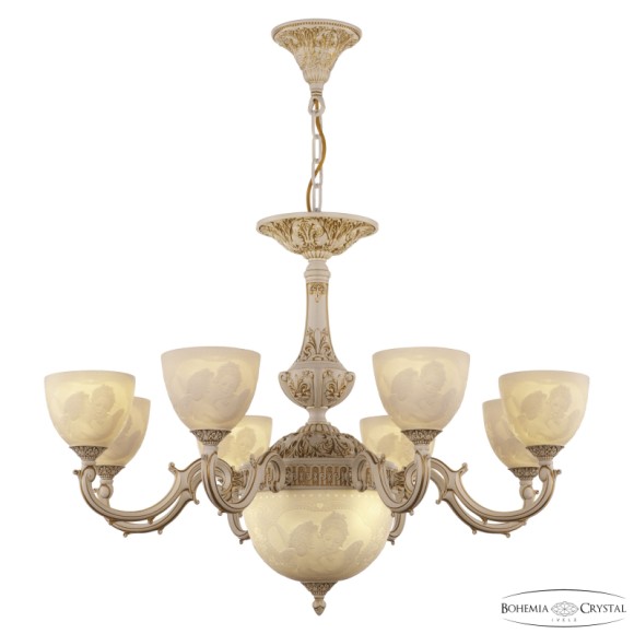 Подвесная люстра Bohemia Ivele Crystal AL78101P/8/250 WMG P1 U Angel