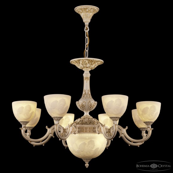 Подвесная люстра Bohemia Ivele Crystal AL78101P/8/250 WMG P1 U Angel