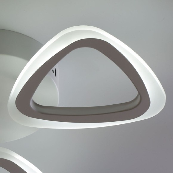 Потолочная светодиодная люстра с пультом управления De Markt Мадлен 424012903