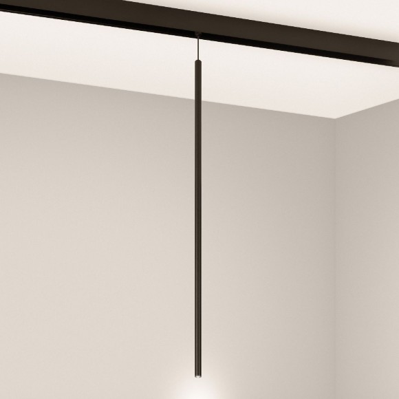 Трековый магнитный светильник Arlight MAG-ORIENT-SPOT-HANG-L600-R12-2W Warm3000 (BK, 20 deg, 48V) 044502