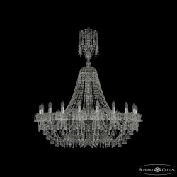 Подвесная люстра Bohemia Ivele Crystal 1410/20/400/XL-130 Ni V0300