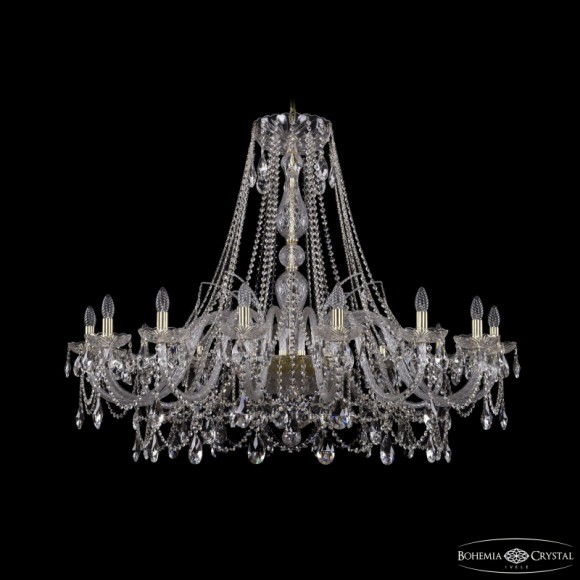 Подвесная люстра Bohemia Ivele Crystal 1411/16/460 G