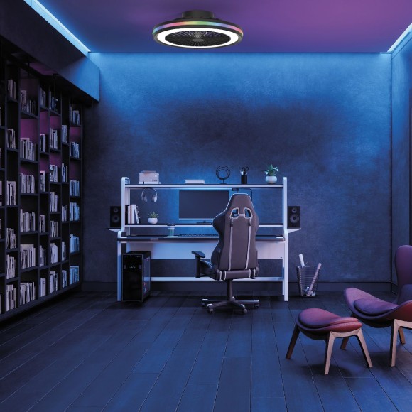 Люстра-вентилятор Mantra Gamer 7862