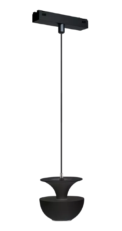 Трековый магнитный светильник iLedex Vision 4825-044-D80-6W-38DG-3000K-BK