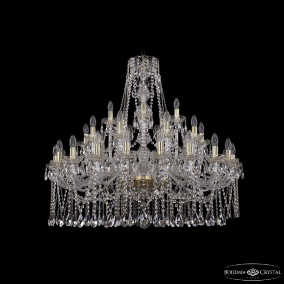 Подвесная люстра Bohemia Ivele Crystal 1413/20+10+5/360 G