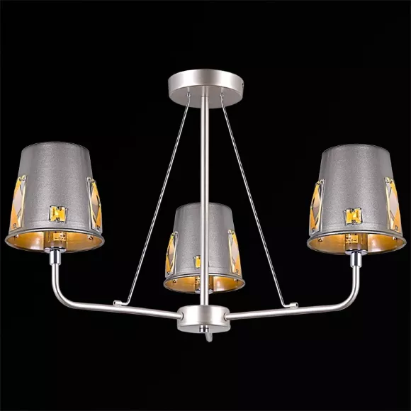Люстра на штанге Illumico IL9407-3PSQ-29 CHS CR Люстра на штанге Illumico IL9407-3PSQ-29 CHS CR