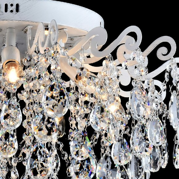 Потолочная люстра Reluce 04033-0.3-07 WH+SILVER PN