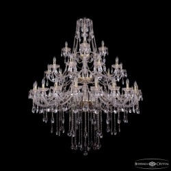 Подвесная люстра Bohemia Ivele Crystal 1415/20+10+5/530/3d G