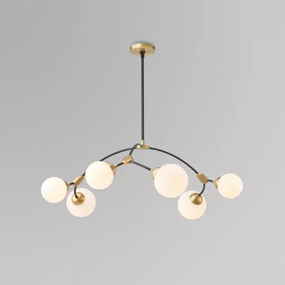 Подвесная люстра ImperiumLoft Vine 212766-26, Модерн, Белый