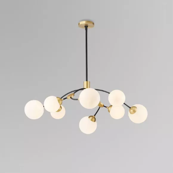 Подвесная люстра ImperiumLoft Vine 212766-26, Модерн, Белый, Золото