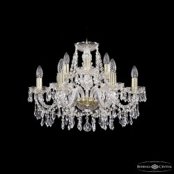 Подвесная люстра Bohemia Ivele Crystal 1403/6+3/195 G