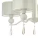 Подвесная люстра Arti Lampadari Rufina E 1.1.4.600 W, Белый, Металл, Стекло, крупный план