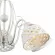 Подвесная люстра Escada Ariana 165/5, Белый, Металл, Керамика, крупный план