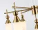 Подвесная люстра Ambrella Light High Light Heigh Light LH55278, Латунь, Белый, Металл, крупный план